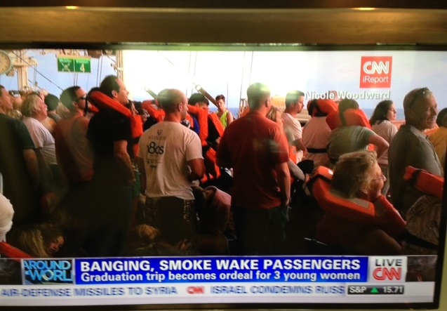 Cruise Ship Fire 